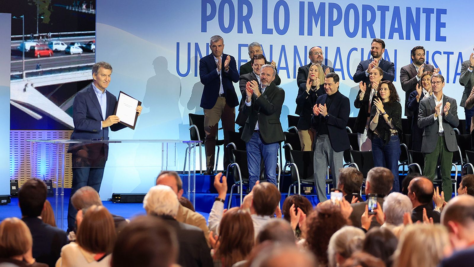 El PP acuerda un modelo de financaicón justo entre sus barones