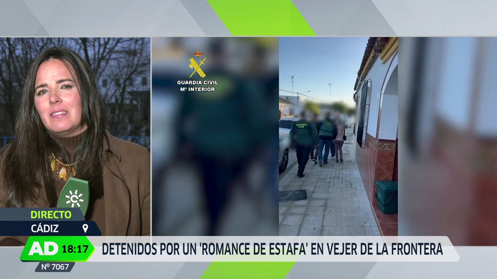 Detenida pareja Vejer