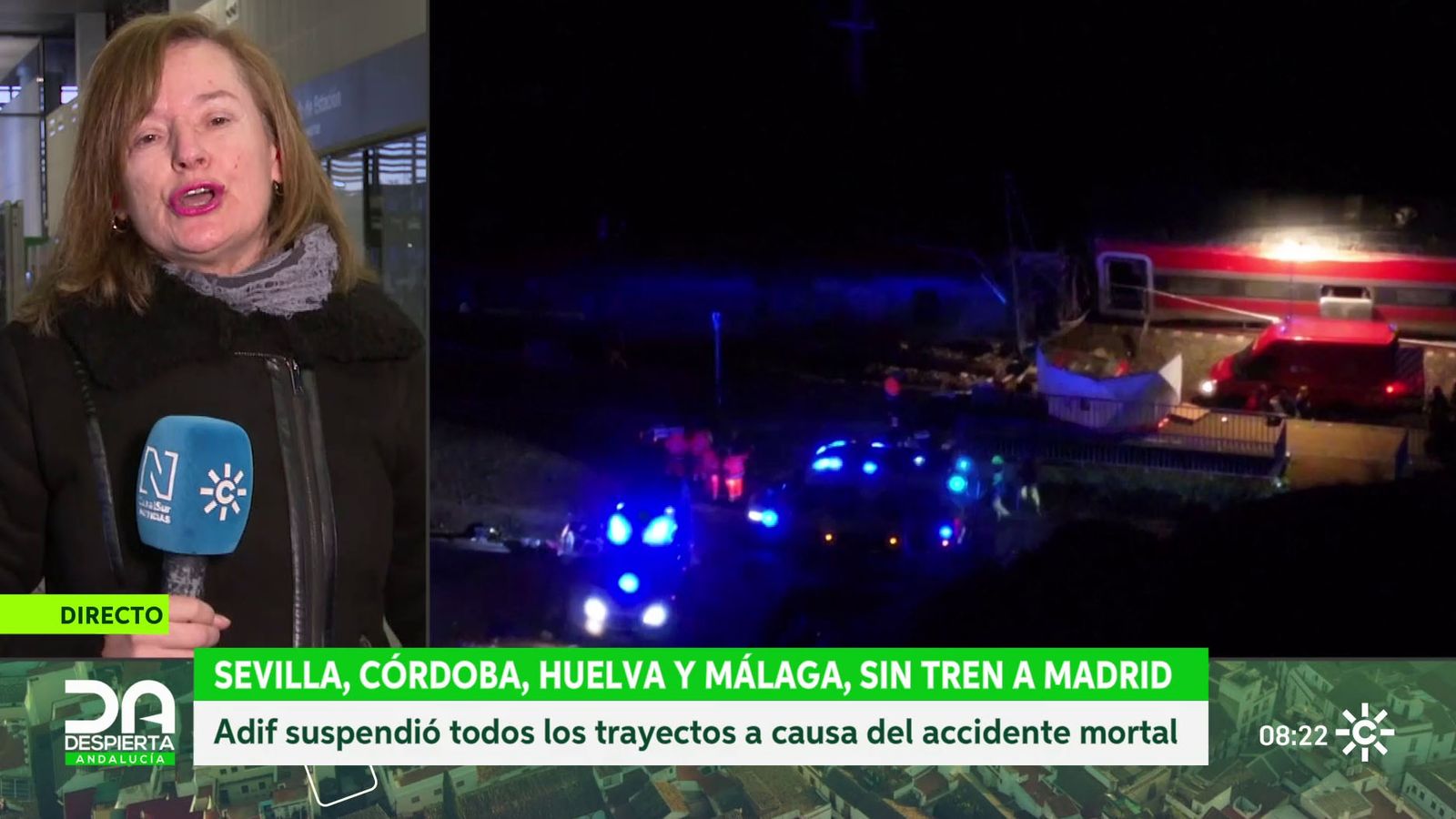 Angustia en Huelva por los pasajeros del Alvia