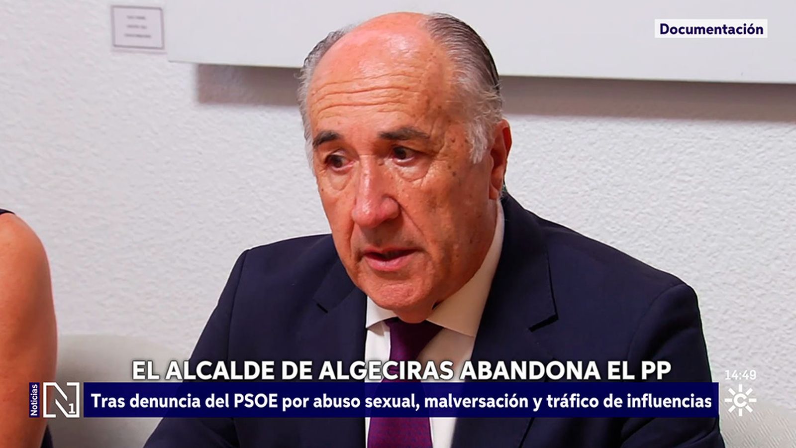 Landaluce deja su militancia en el PP tras la denuncia del PSOE por acoso sexual