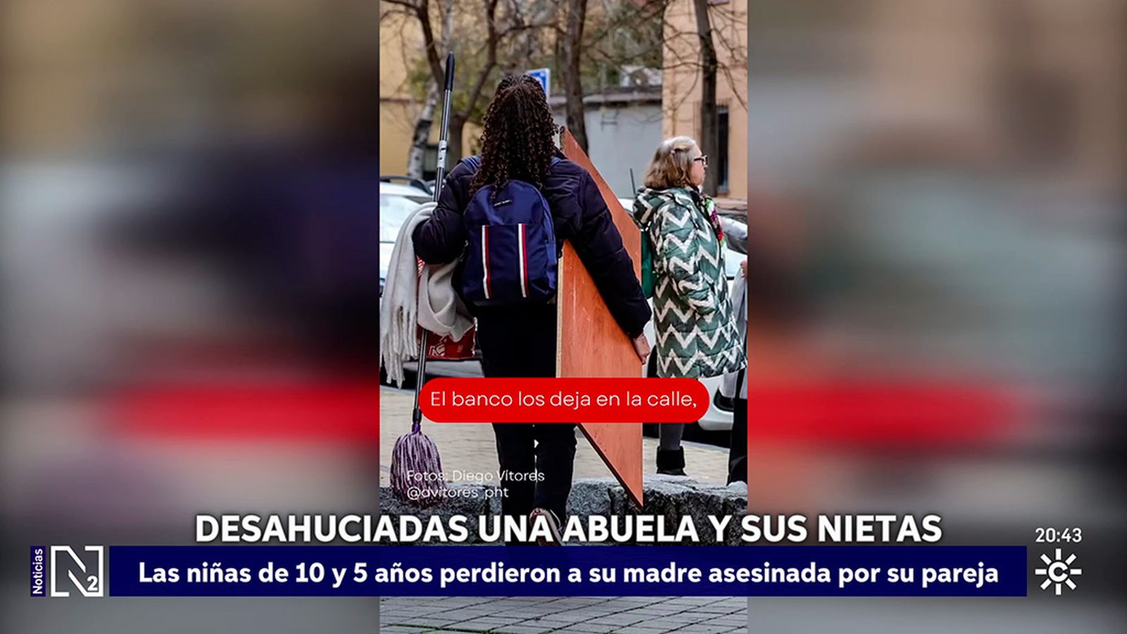 Desahucian en Madrid a dos menores huérfanas por violencia machista y a su abuela