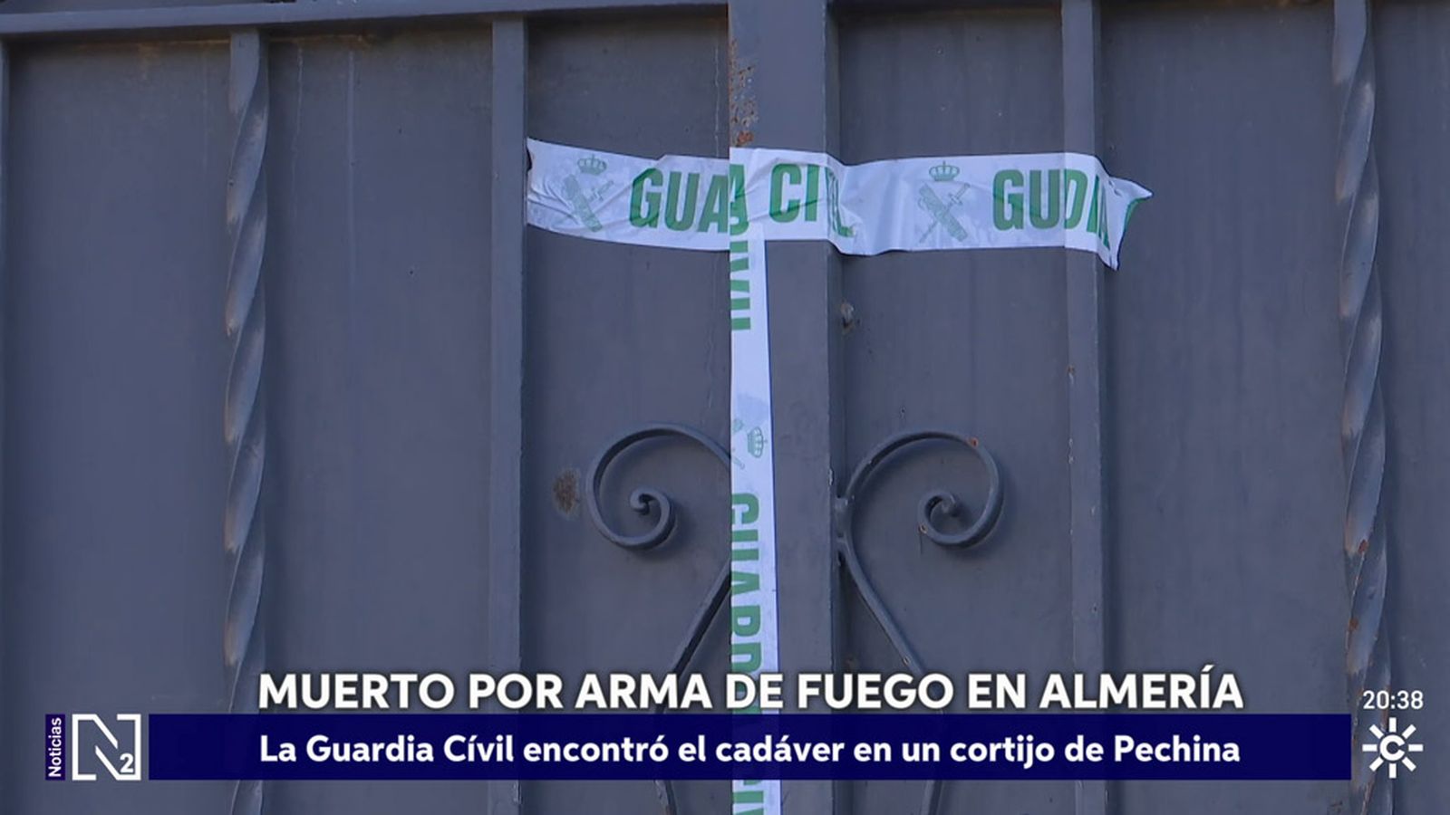 Investigan la muerte a tiros de un hombre de 45 años en un cortijo de Pechina