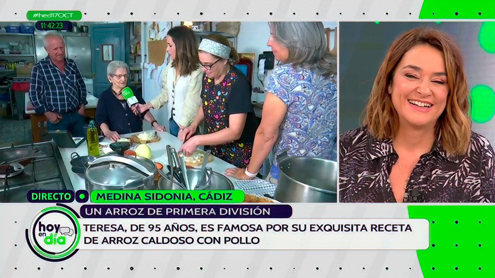 El secreto del arroz caldoso con pollo que hizo famosa a Teresa