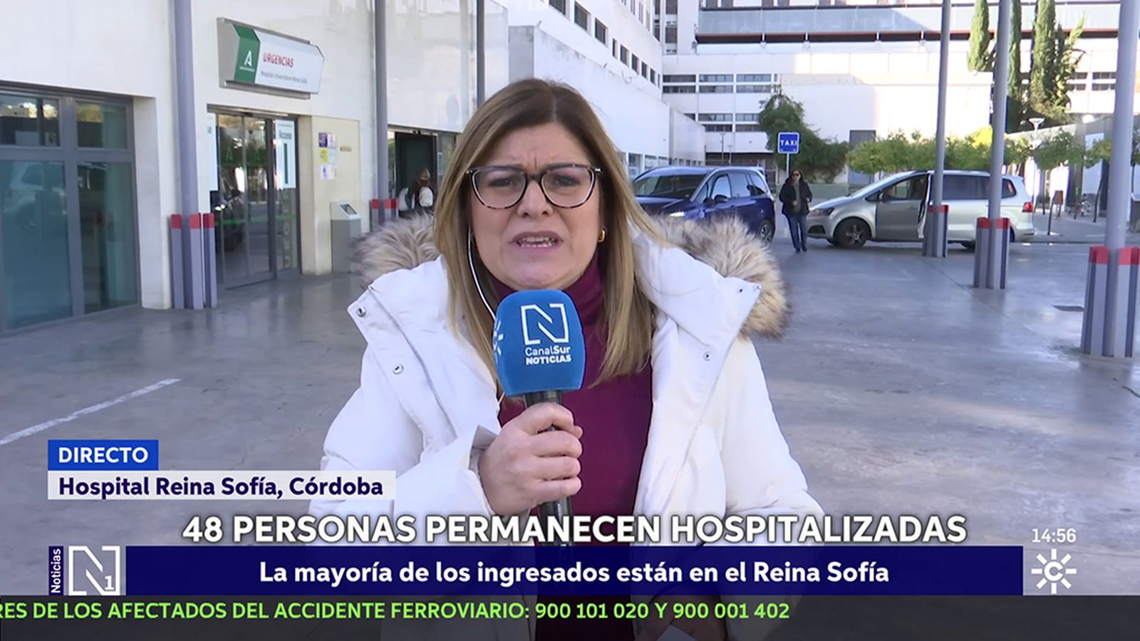 Heridos en el hospital Reina Sofía