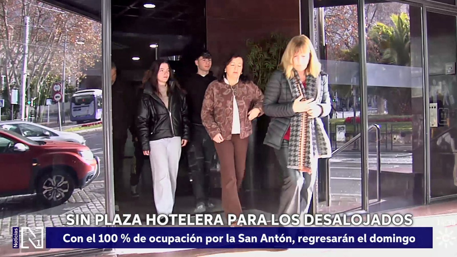 Las familias desalojadas en Jaén tienen que abandonar los hoteles donde fueron acomodadas
