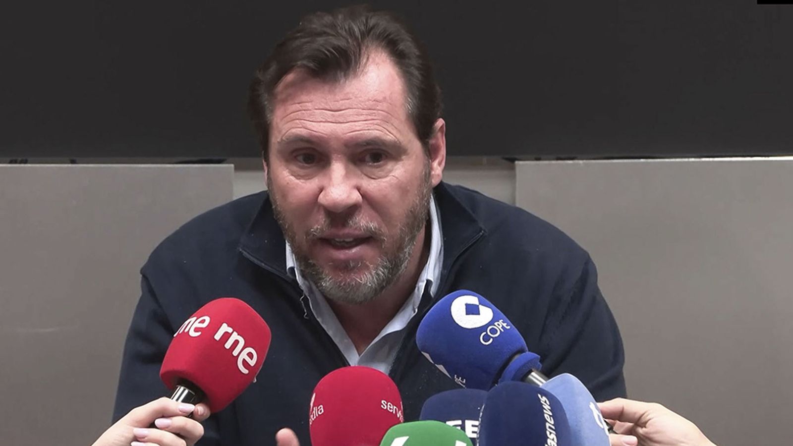 El ministro Oscar Puente sobre Adamuz