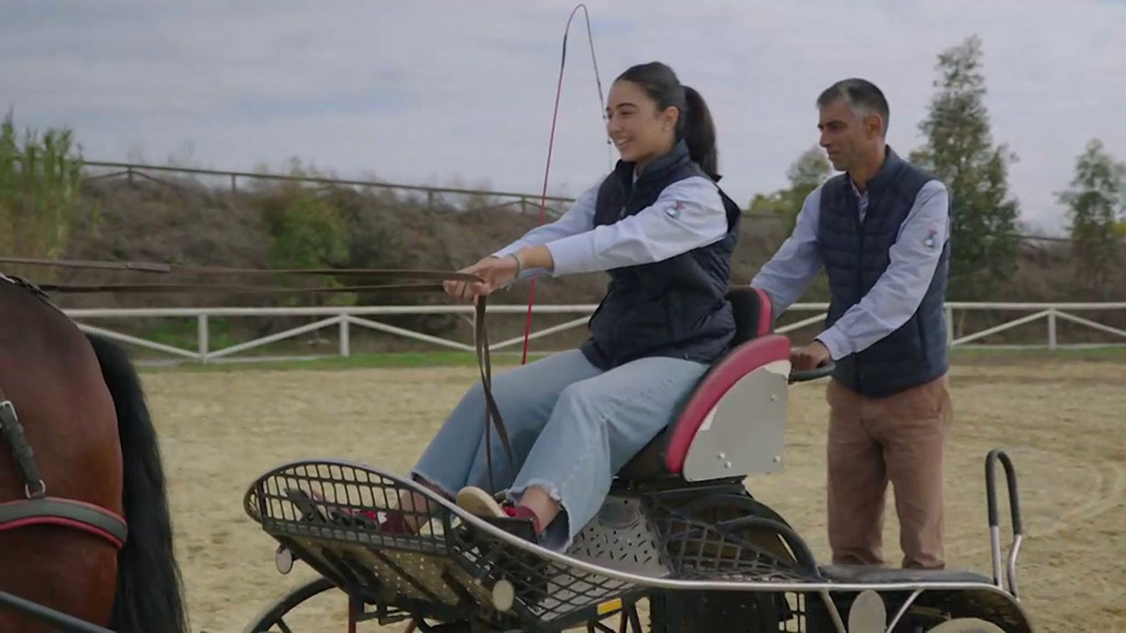 Carmen y Manuel Domínguez Aquino aseguran el relevo generacional del enganche indoor