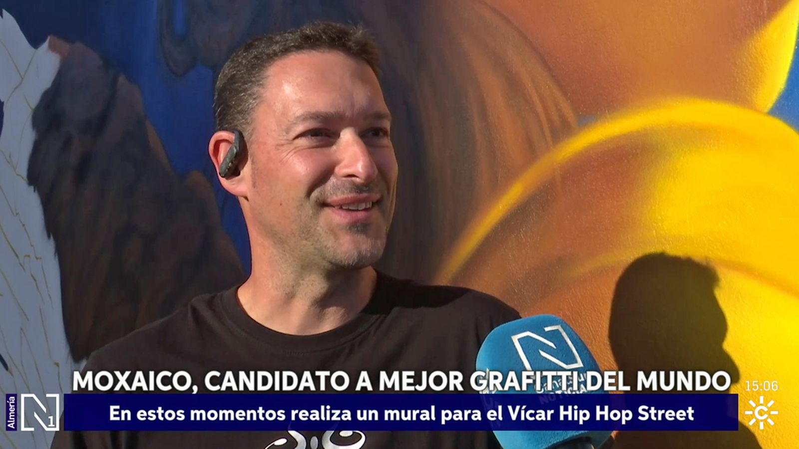 El almeriense Moxaico, nominado a mejor artista urbano del mundo