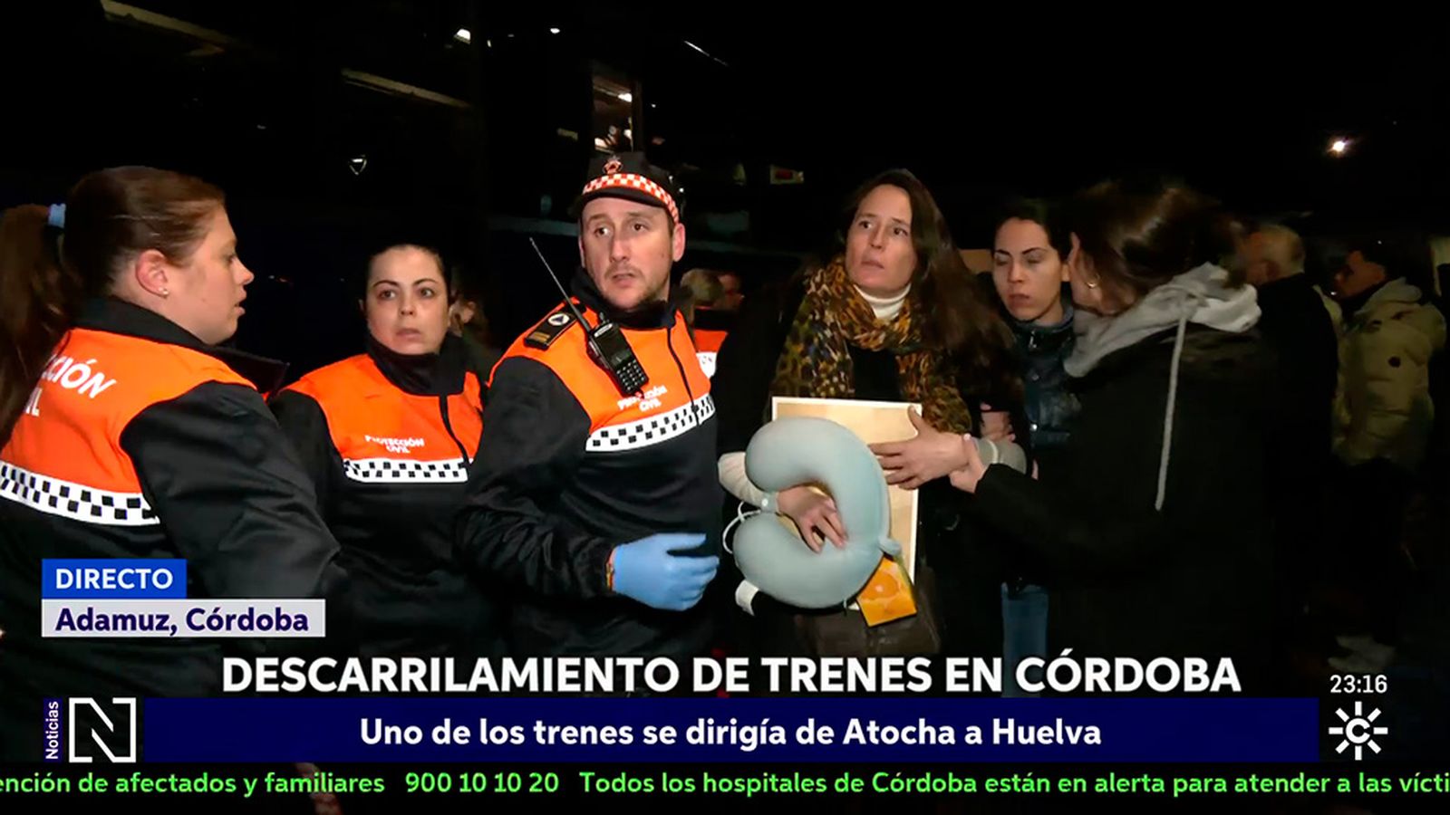 Relato de las víctimas en Adamuz