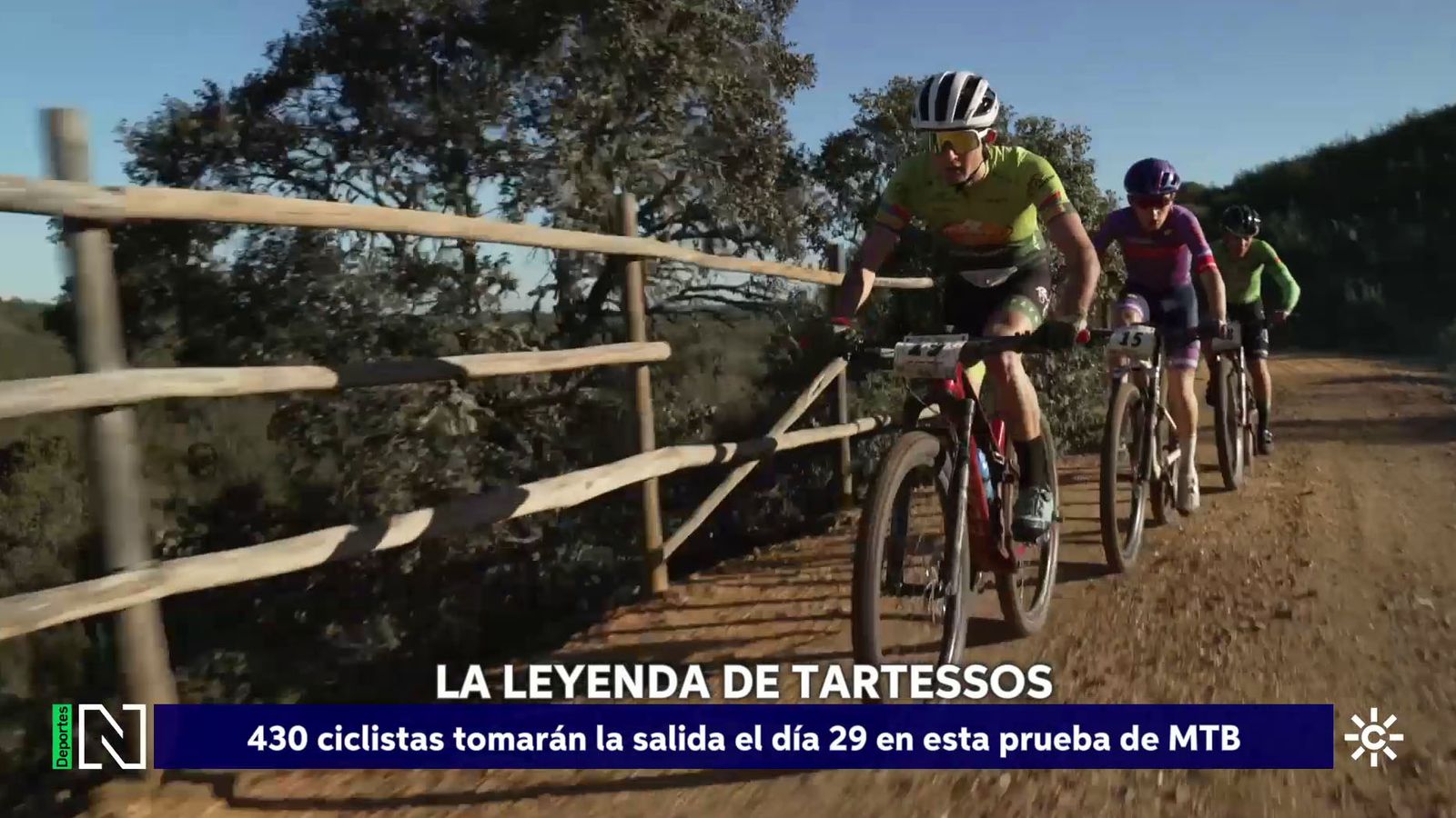 La Leyenda de Tartessos, prueba de ciclismo de montaña en Huelva