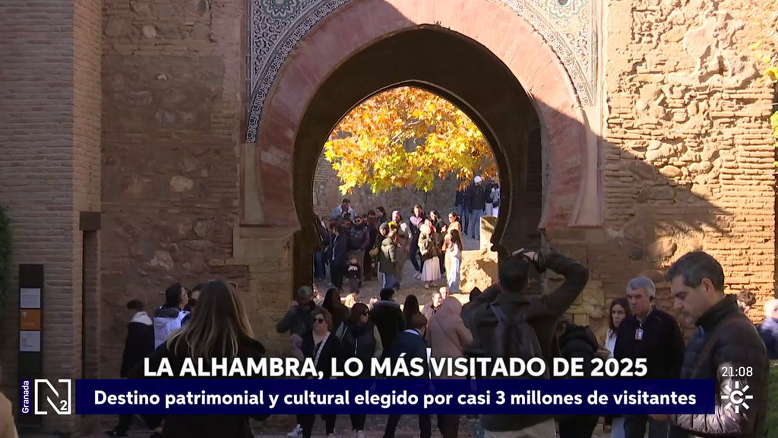 Récord visitas a la Alhambra