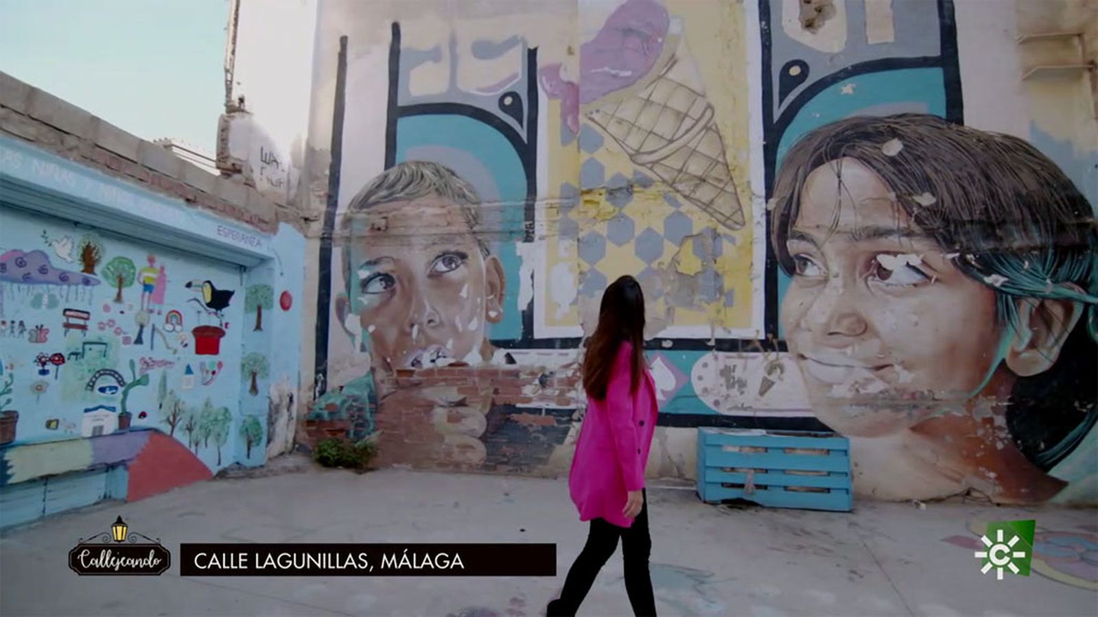 La calle Lagunillas, un museo al aire libre