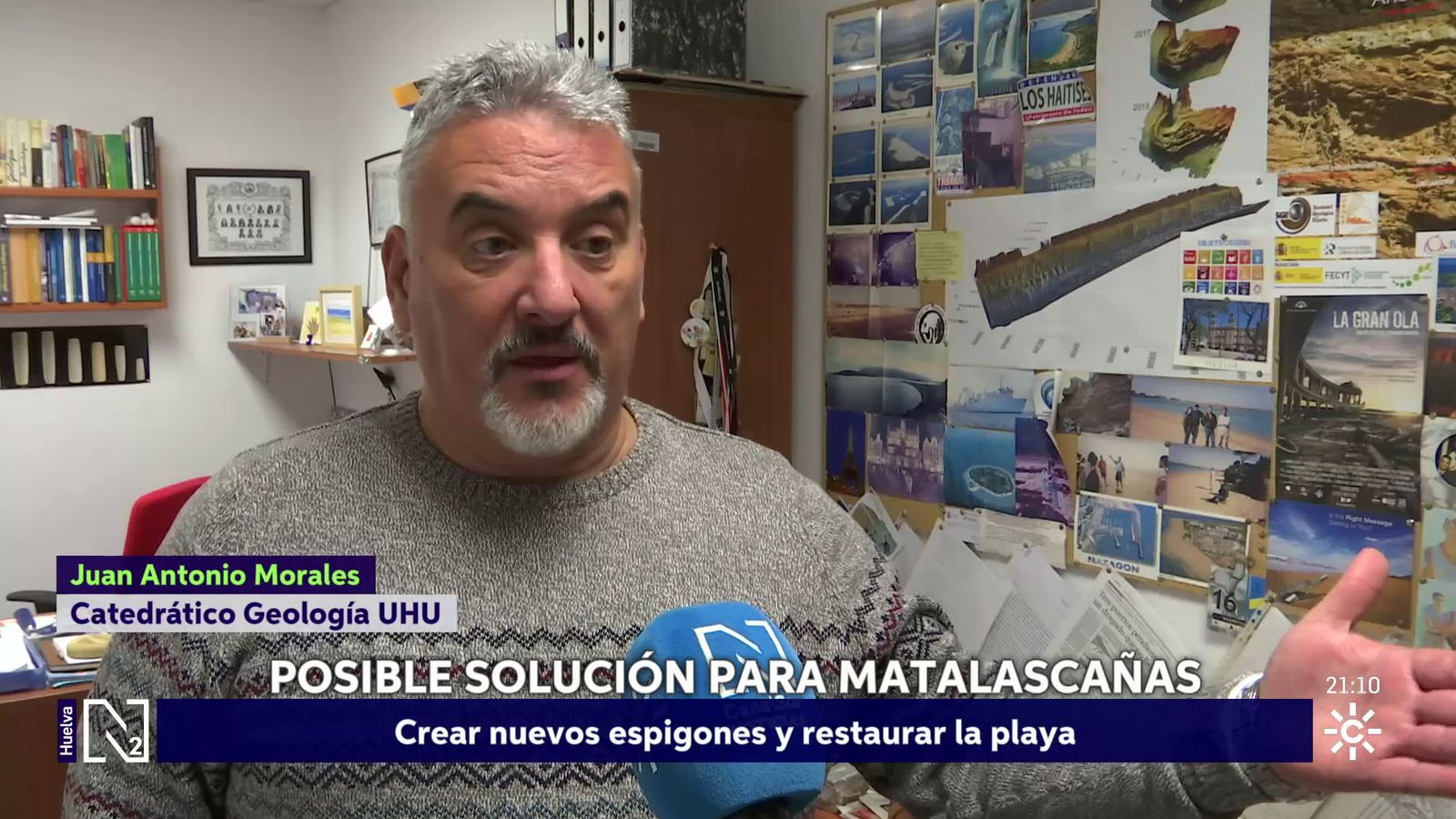 Juan Antonio Morales, catedrático Geología de Huelva