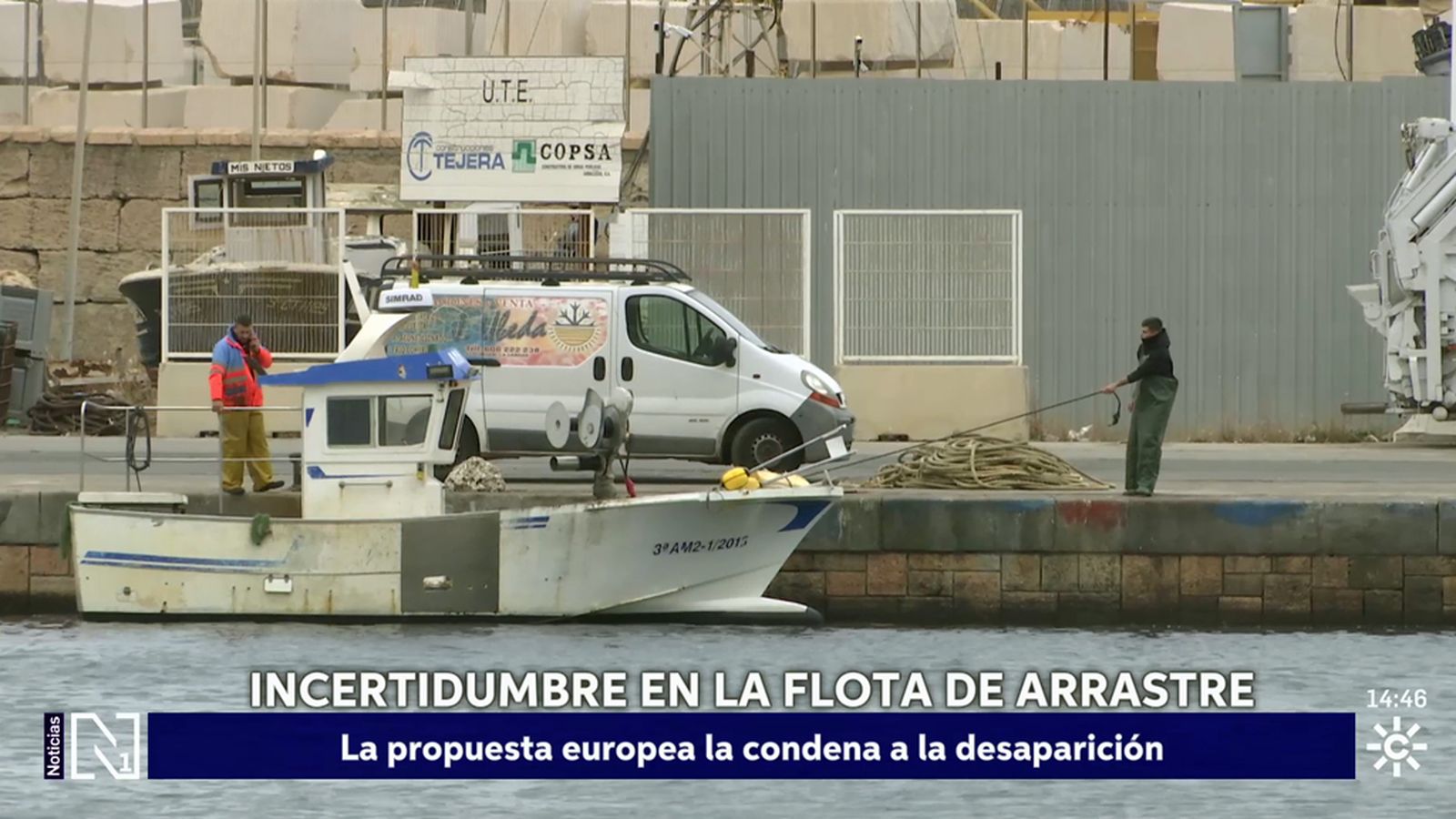Incertidumbre en la flota de arrastre ante la reducción de las jornadas de pesca propuesta por Bruselas
