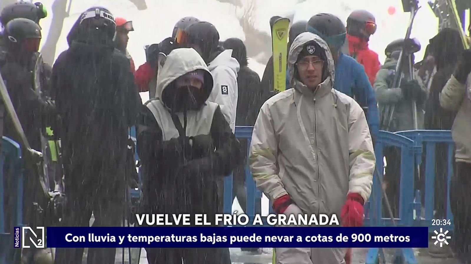 Granada registrará cero grados