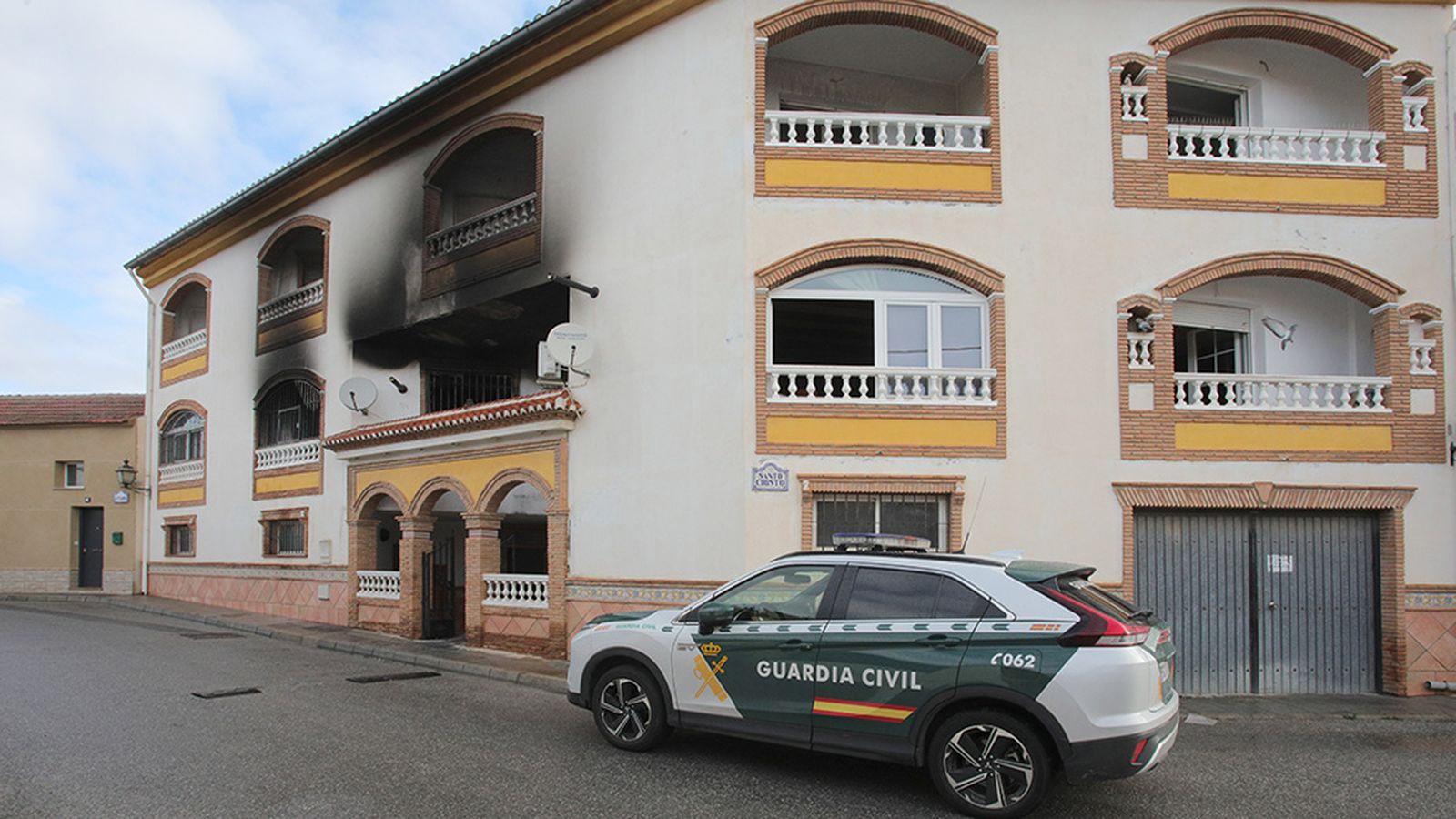 Incendio en Alhendín