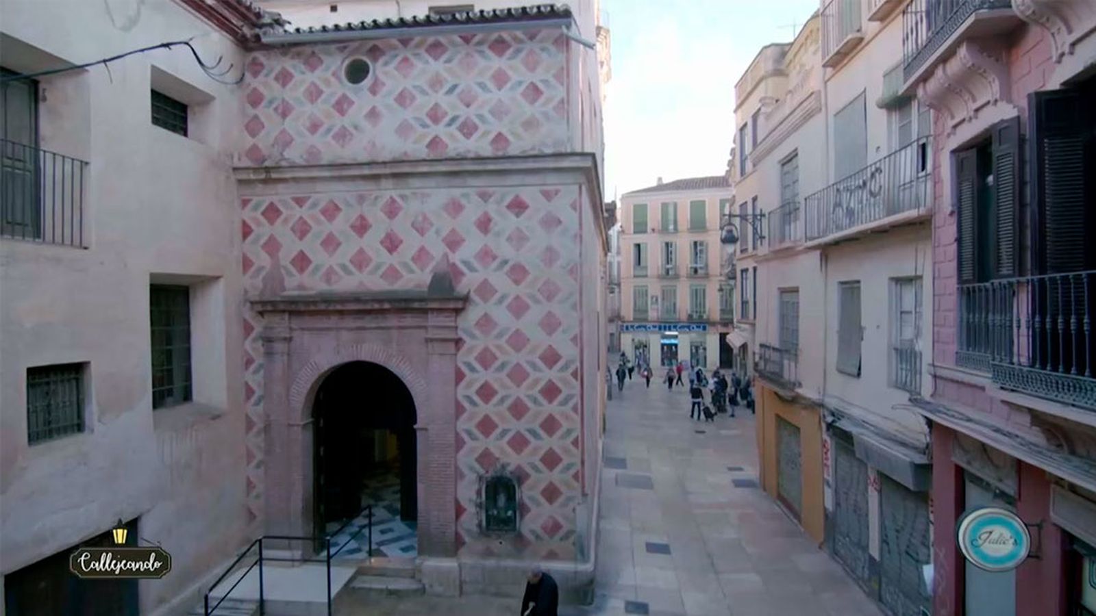 En la calle San Juan, Málaga, Antonio Banderas rodó El camino de los ingleses