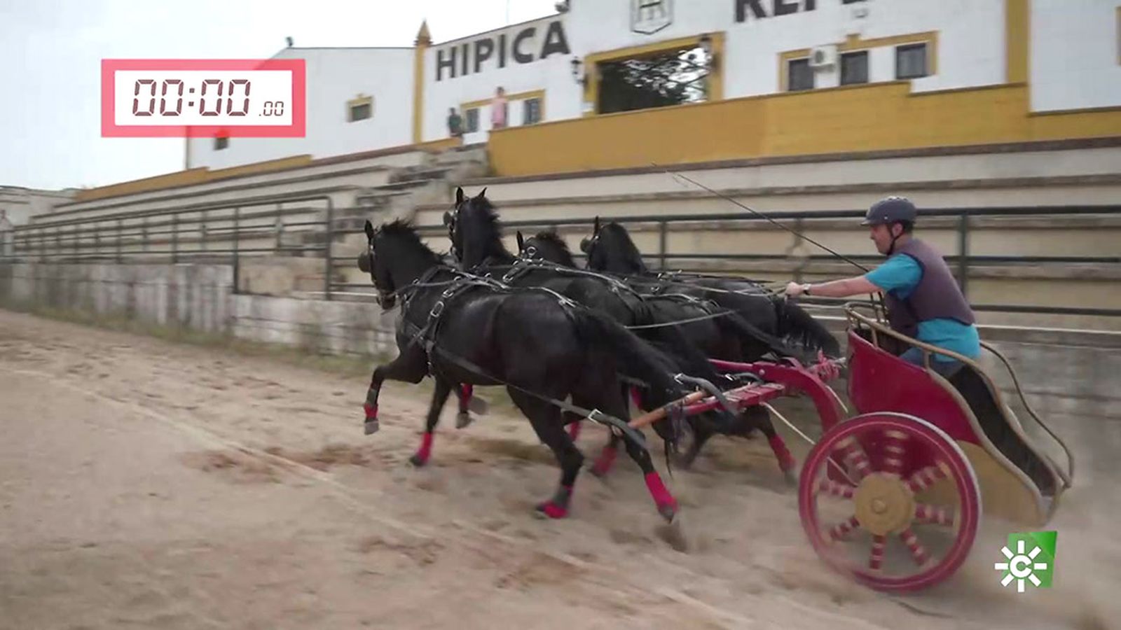 Cómo competiría una cuadriga romana contra un enganche actual en cuarta