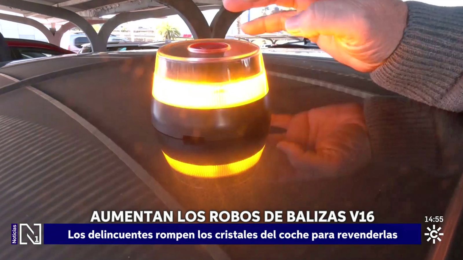Las balizas V16, blanco de los ladrones para revenderlas en el mercado negro