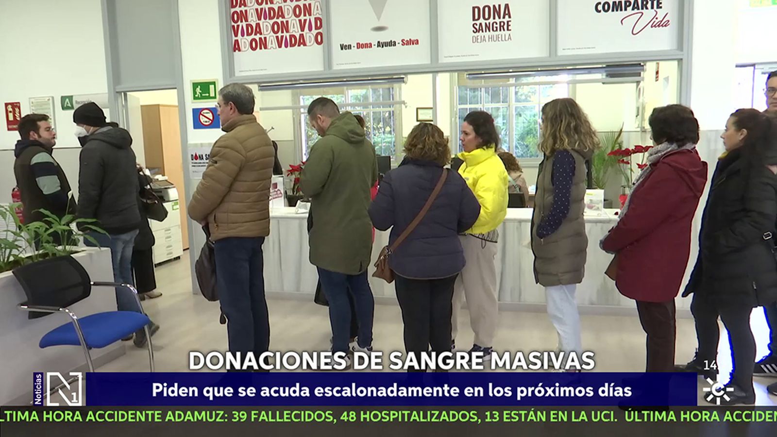 Llamamiento a la donación de sangre