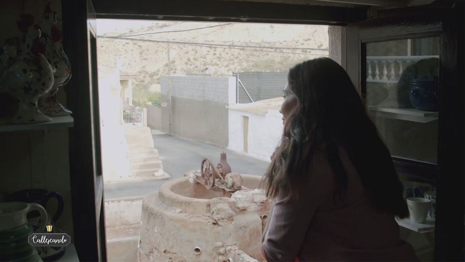 En Sorbas, Almería está la calle Olivo donde aún se mantiene en pie un horno árabe