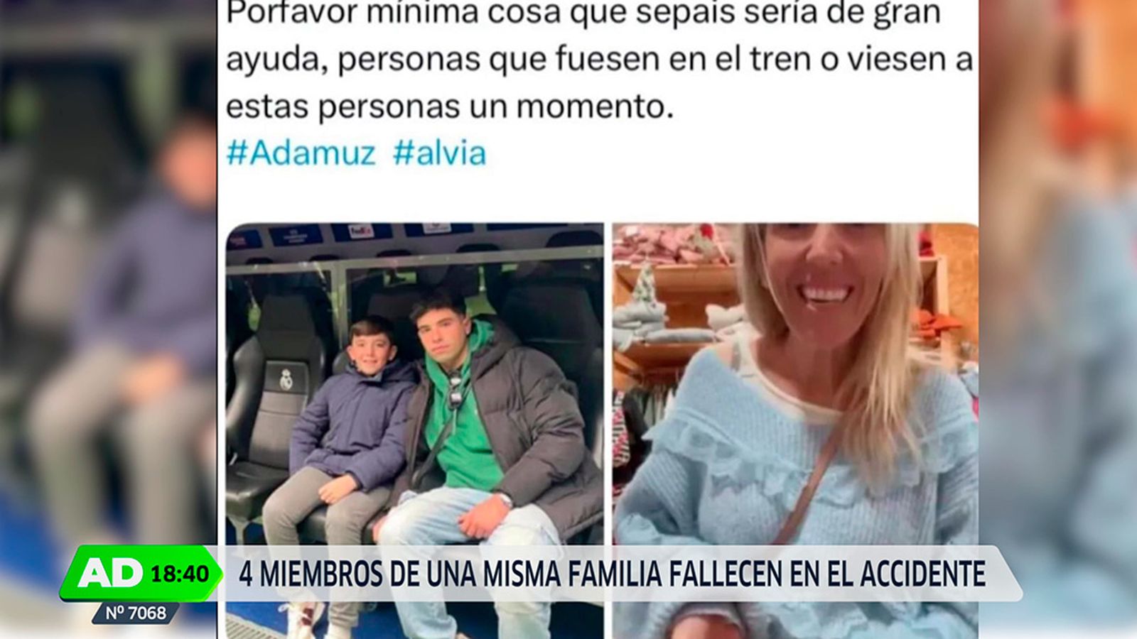 El drama de la familia Zamorano