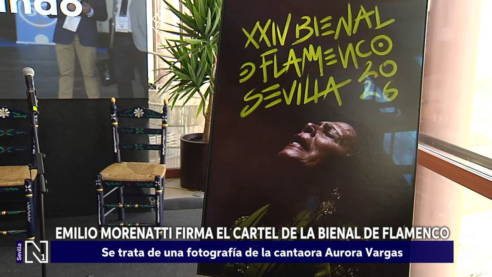 El fotoperiodista Emilio Morenatti firma el cartel de la Bienal de Arte Flamenco