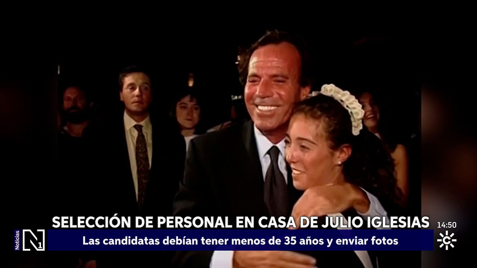 Las condiciones para trabajar en casa de Julio Iglesias