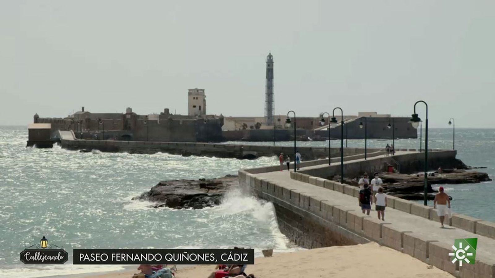 Paseo Quiñones, en Cádiz, un lugar mágico para relajarse