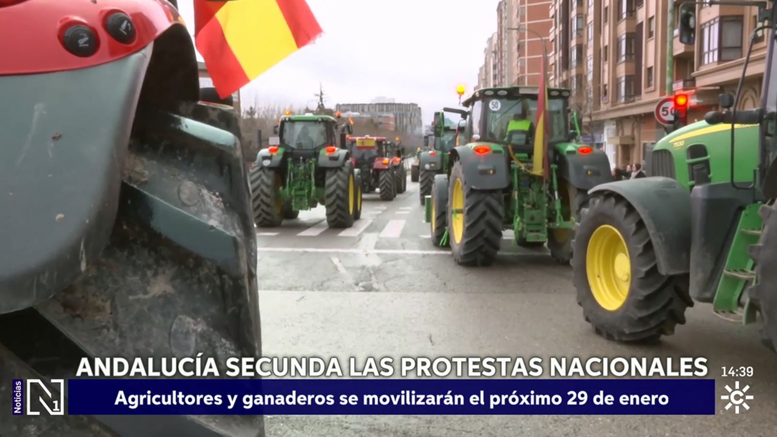 El campo andaluz se moviliza tras el acuerdo con Mercosur