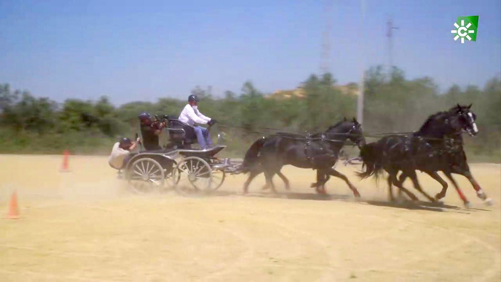 El vértigo de estrenarse en un enganche a 40 kilómetros por hora