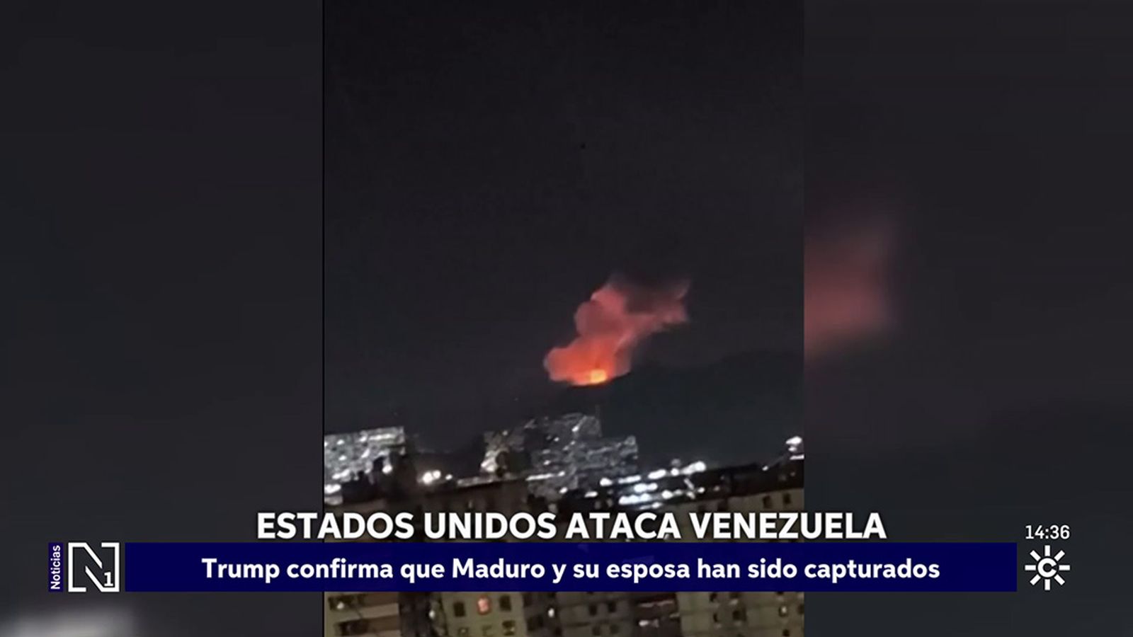 Estados Unidos ataca Venezuela