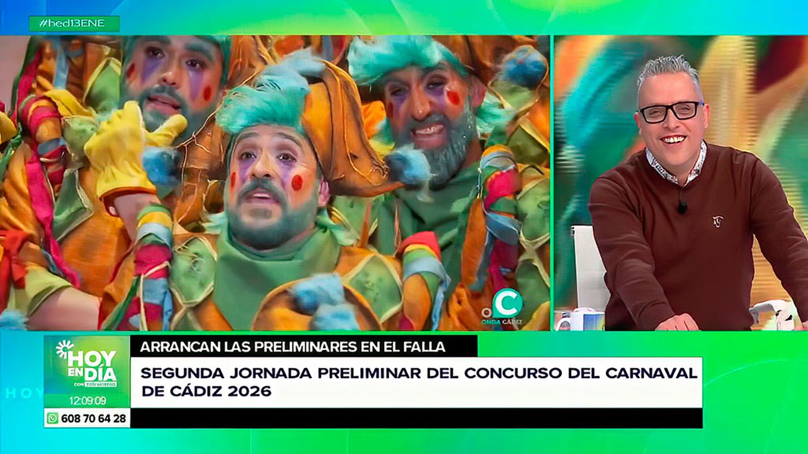 El percance de Cayetano Rivera en la rotonda suena en una copla del coro de Julio Pardo